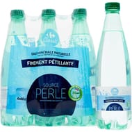 Carrefour classic'eau gazeuse finement pétillant 50cl