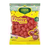 Zakia bonbons fraises halal 200g