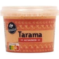Carrefour sensation tarama au saumon 100g