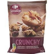 Carrefour sensation céréales crunchy 5 fruits secs - 500g