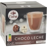 Carrefour extra capsules de chocolat au lait compatibles dolce gusto x8 - 251g