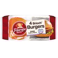 La Fournée Dorée 4 brioch' burger 250g
