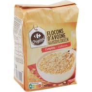 Carrefour original flocons d'avoine complète - 500g
