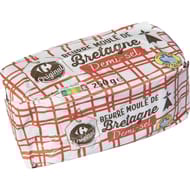 Carrefour original beurre moulé de bretagne demi sel 250g