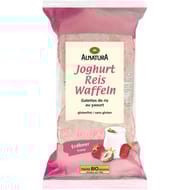 Alnatura galettes de riz au yaourt fraise bio 100g