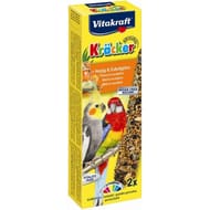 Vitakraft kracker miel/eucalyptus pour grandes perruches x2
