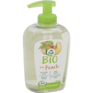 Carrefour soft bio gel lavant mains pêche 300ml