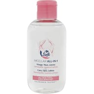Carrefour soft eau micellaire tout en 1 visage, yeux, lèvres 100ml