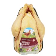 Carrefour poulet fermier jaune d'Auvergne Label Rouge