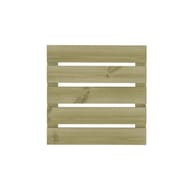 Dalle non emboitable 40x40xep2,4cm  traite en autoclave