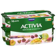 Activia bifidus fruits panaché 16x125g