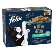 Felix délices tranchés poissons 12x80g - 960g