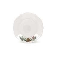 Assiette dessert festonnée holly 19cm