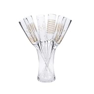 Coffret 6 flutes 19cl + seau doré