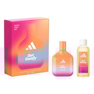 Adidas coffret get comfy eau de parfum 100ml + gel douche 100ml