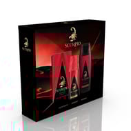 Scorpio rouge edt 75ml+ sg 250ml + déo 150ml