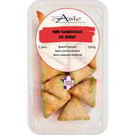 Mini samoussas boeuf 200g