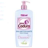 Cadum bb eau nettoyante sans rinçage douceur 750ml