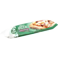 Carrefour classic' pâte à pizza épaisse rectangulaire 385g