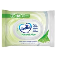 Lotus papier toilette humide aloe vera x42