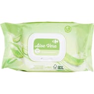 Carrefour papier toilette humide aloe vera x100