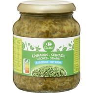 Carrefour classic' épinards hachés à la crème 330g