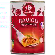 Carrefour classic' ravioli bolognaise 400g