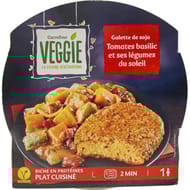 Carrefour veggie galette de soja légumes du soleil 300g