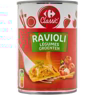 Carrefour classic' ravioli aux légumes 400g