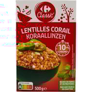 Carrefour classic Lentilles corail 500g