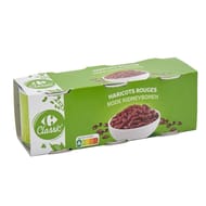 Carrefour classic' haricots rouges 3x200g - 600g