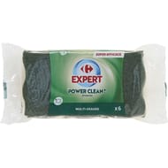 Carrefour expert éponge à récurer multi-usages x6