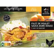 Madern poulet aigre doux et riz basmati 300g