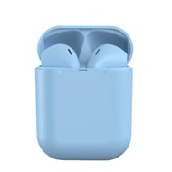 Chipy écouteurs sans fil avec boîtier de charge bleu 200029