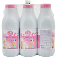 Carrefour classic' lait de croissance de 1an à 3 ans 6x1l - 6l