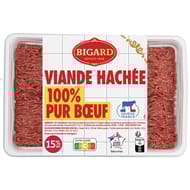 Hache pur boeuf 15% mg 800g