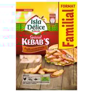 Isla Délice kebab volaille lamelles marinées et braisées format familial 900g