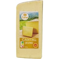 Carrefour extra cantal jeune aop 250g