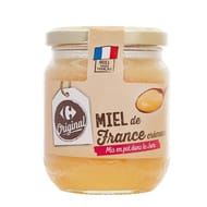 Carrefour original miel de France crémeux 375g