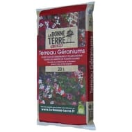Terreau geraniums le bonne terre 20L
