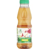 Carrefour extra pur jus  de pomme 100% 50cl