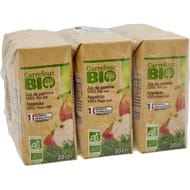 Carrefour bio pur jus pomme 6x20cl