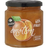 Carrefour sensation confiture abricots 330g