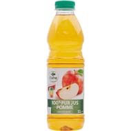 Carrefour extra pur jus de pomme 100% 1l