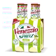 Cocktail sans alcool petillant venezzio spritz hugo 4 x 20 cl