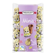Riegelein minis lapins chocolat au lait 100g