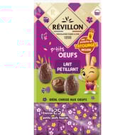 Revillon p'tits oeufs chocolat lait pétillant 200g