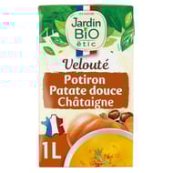 Jardin bio étic velouté potiron patate douce châtaigne bio 1l