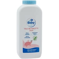 Carrefour baby talc de toilette 250g