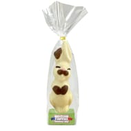 Fortwenger moulage lapin souriant 17cm chocolat blanc 100g